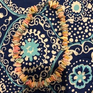 Multicolor shell necklace